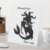Signe De Table Les cheveux de sirène s'en fichent (In SItu)