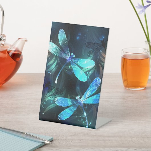 Signe De Table Les libellules du lac (In SItu)