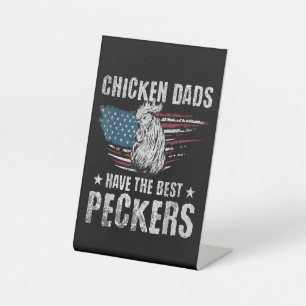 Signe De Table Les papas poulets ont les meilleurs becs Ever Funn