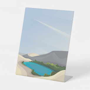 Signe De Table Les paysages d'Oasis
