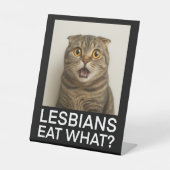 Signe De Table Lesbians Eat What Funny (Recto)