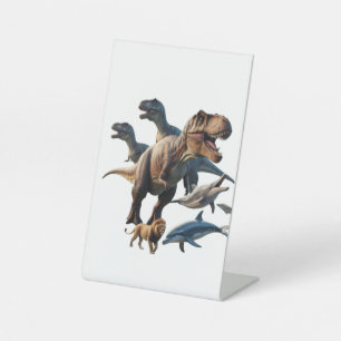 Signe De Table 🦕 libérer les puissants dinosaures de l'ère passé
