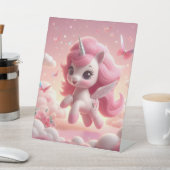 Signe De Table licorne rose (In SItu)