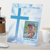 Signe De Table Lieu du service funèbre commémoratif Croix chrétie (In SItu)