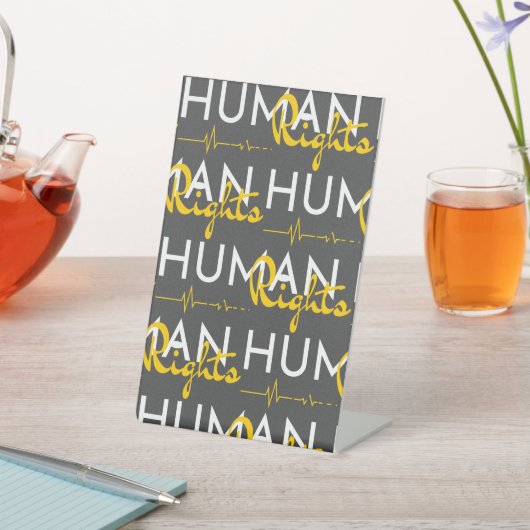 Signe De Table Lifeline to Human Rights (In SItu)