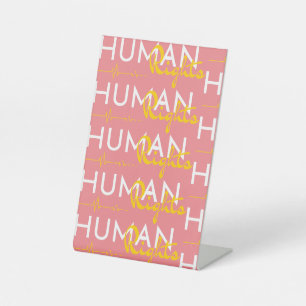 Signe De Table Lifeline to Human Rights