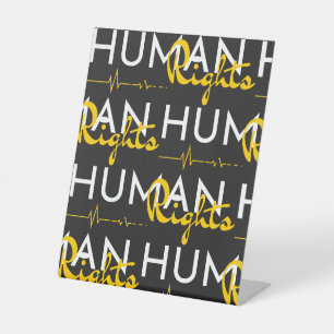 Signe De Table Lifeline to Human Rights
