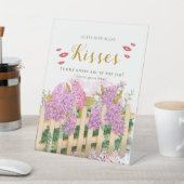 Signe De Table Lilac Devinez combien de baisers Mariage Frais sur (In SItu)