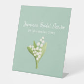 Signe De Table Lily De La Fête des mariées Vallée Bouquet (Recto)