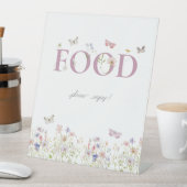 Signe De Table Little Butterfly 1er Birthday Food (In SItu)