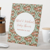 Signe De Table Little Cutie Clementine Sage | Baby shower Citrus (In SItu)