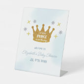 Signe De Table Little Prince Boy Baby Shower (Recto)