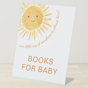 Signe De Table Little Ray Of Sunshine Livres Pour Baby Baby showe