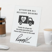 Signe De Table Livraison par la poste Symbole de Noël (In SItu)