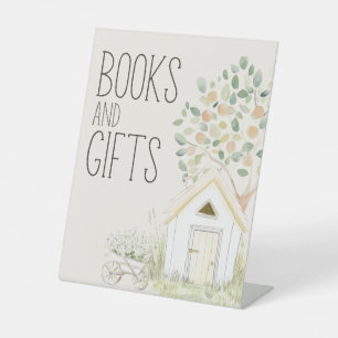 Signe De Table Livres Cadeaux Baby Shower Amis Animaux de Ferme P