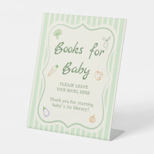 Signe De Table Livres de Baby showers cultivés localement pour bé