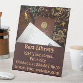 Signe De Table Livres du dernier siècle (In SItu)