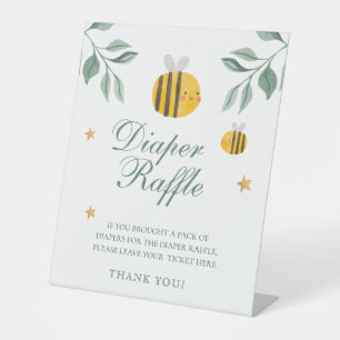Signe De Table Livres et cadeaux de baby showers d'abeilles