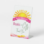Signe De Table Livres Et Cadeaux Table Top Party Soleil Jaune Cha (Recto)