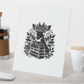 Signe De Table Livres Giraffe Bookworm Bibliothèque Lecture du li (In SItu)