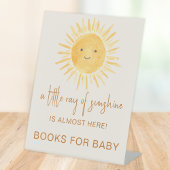 Signe De Table Livres Pour Bébé Ray Of Sunshine Baby shower
