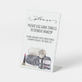 Signe De Table Location court terme serviette de bain (Recto)