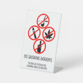 Signe De Table Location de courte durée Non-fumeur à l'intérieur (Recto)
