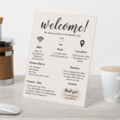 Signe De Table Location de vacances moderne Accueil (In SItu)