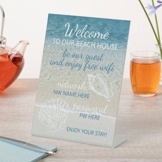 Signe De Table Locations de maisons de plage personnalisées Accue (In SItu)