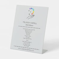 Logo De Guérison Reiki, Massage Thérapie Lt Grey