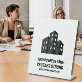 Signe De Table Logo de l'entreprise Célébration # Ans Sur mesure