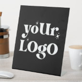 Signe De Table Logo d'entreprise de marque (In SItu)