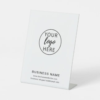 Signe De Table Logo d'entreprise Entreprise personnalisé