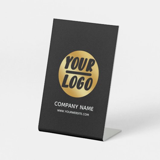 Signe De Table Logo d'entreprise personnalisé promotion chic mode (Recto)