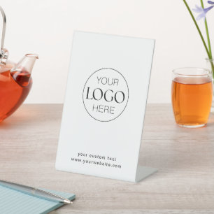 Signe De Table Logo Entreprise Marque Moderne Simple