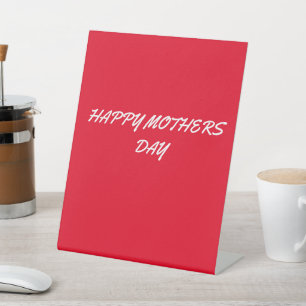 Signe De Table Logo personnalisé simple et élégant ici société g