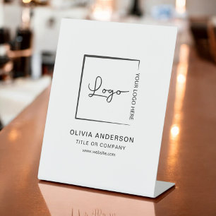 Signe De Table Logo professionnel minimaliste