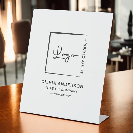 Signe De Table Logo professionnel minimaliste