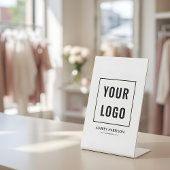 Signe De Table Logo Professionnel Simple