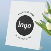 Signe De Table Logo simple et commerce de texte