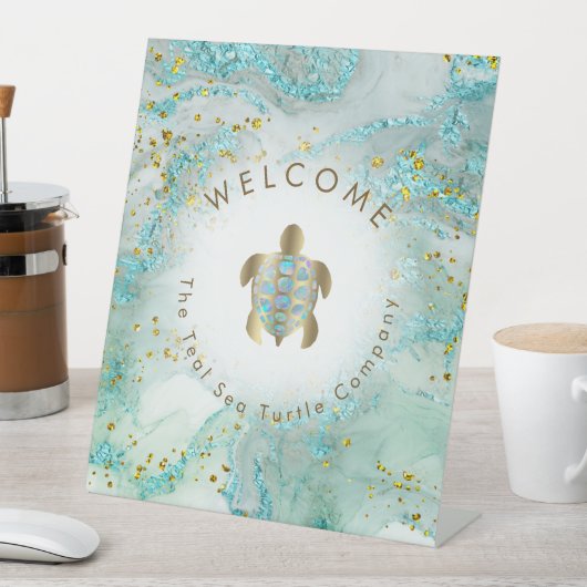 Signe De Table logo tortue  (In SItu)