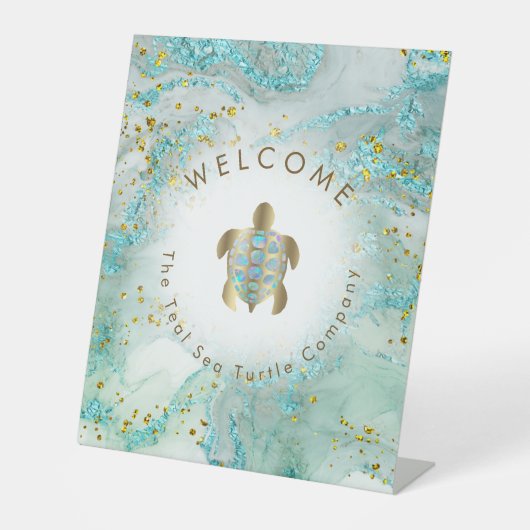 Signe De Table logo tortue  (Recto)