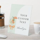 Signe De Table Love At First Spritz Custom Text Bridal Shower (In SItu)