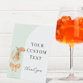 Signe De Table Love At First Spritz Custom Text Bridal Shower