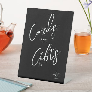 Signe De Table Love Calligraphy Cartes & Cadeaux Coeur Blanc ID94