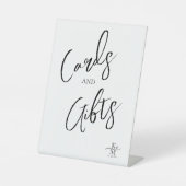 Signe De Table Love Calligraphy Cartes & Cadeaux Heart Black ID94 (Recto)