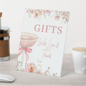 Signe De Table Love in Bloom Gifts Table Bridal Shower (In SItu)