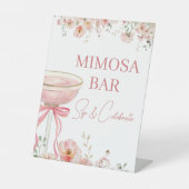 Signe De Table Love in Bloom Mimosa Bar Bridal Shower (Recto)
