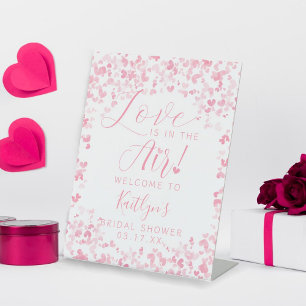 Signe De Table Love Is In The Air Saint-Valentin Bridal Shower