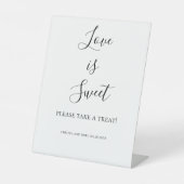 Signe De Table Love is Sweet Dessert (Recto)